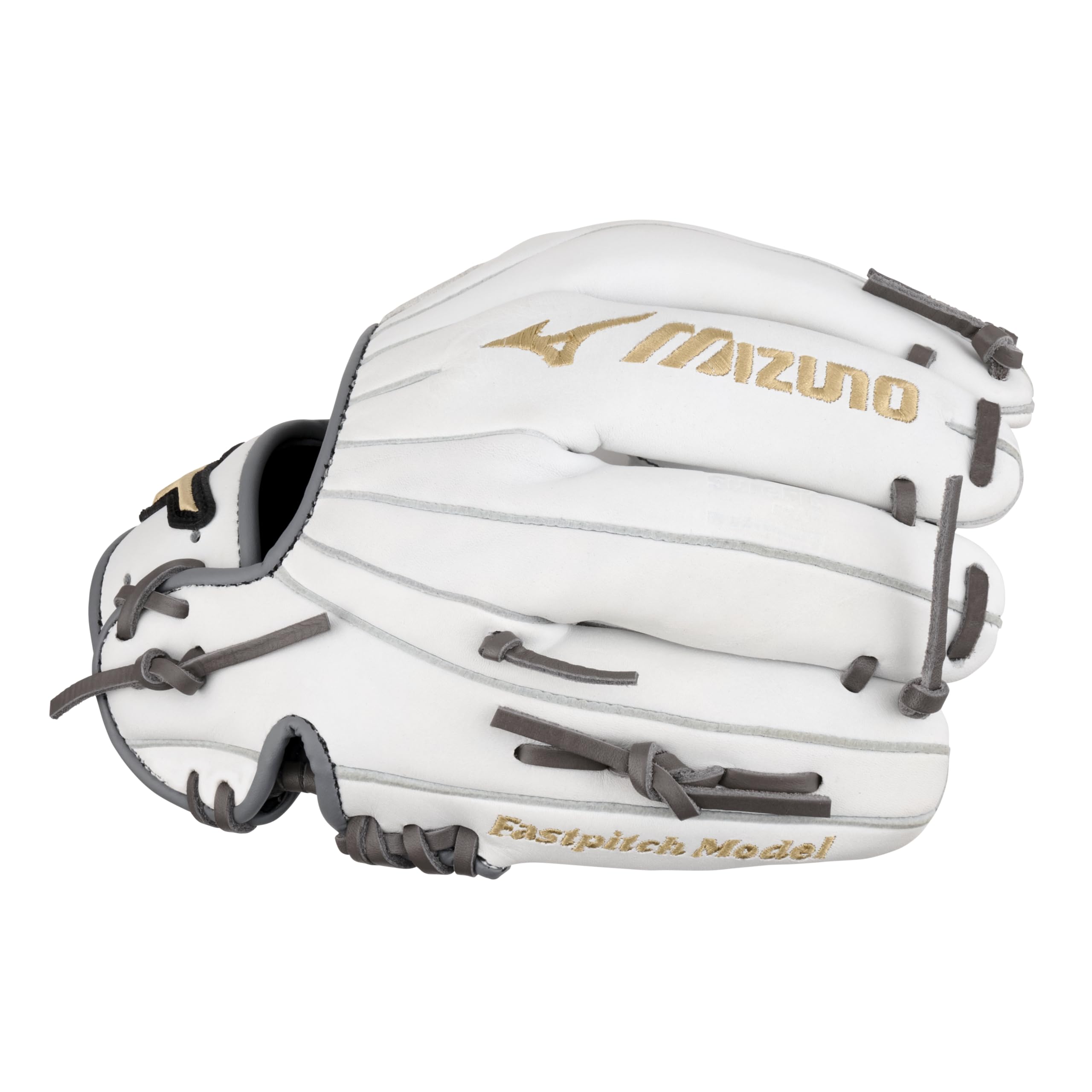 Mizuno Gmvp1150pf4w, Guanto Palla Donna, Bianco e Grigio, 29 cm