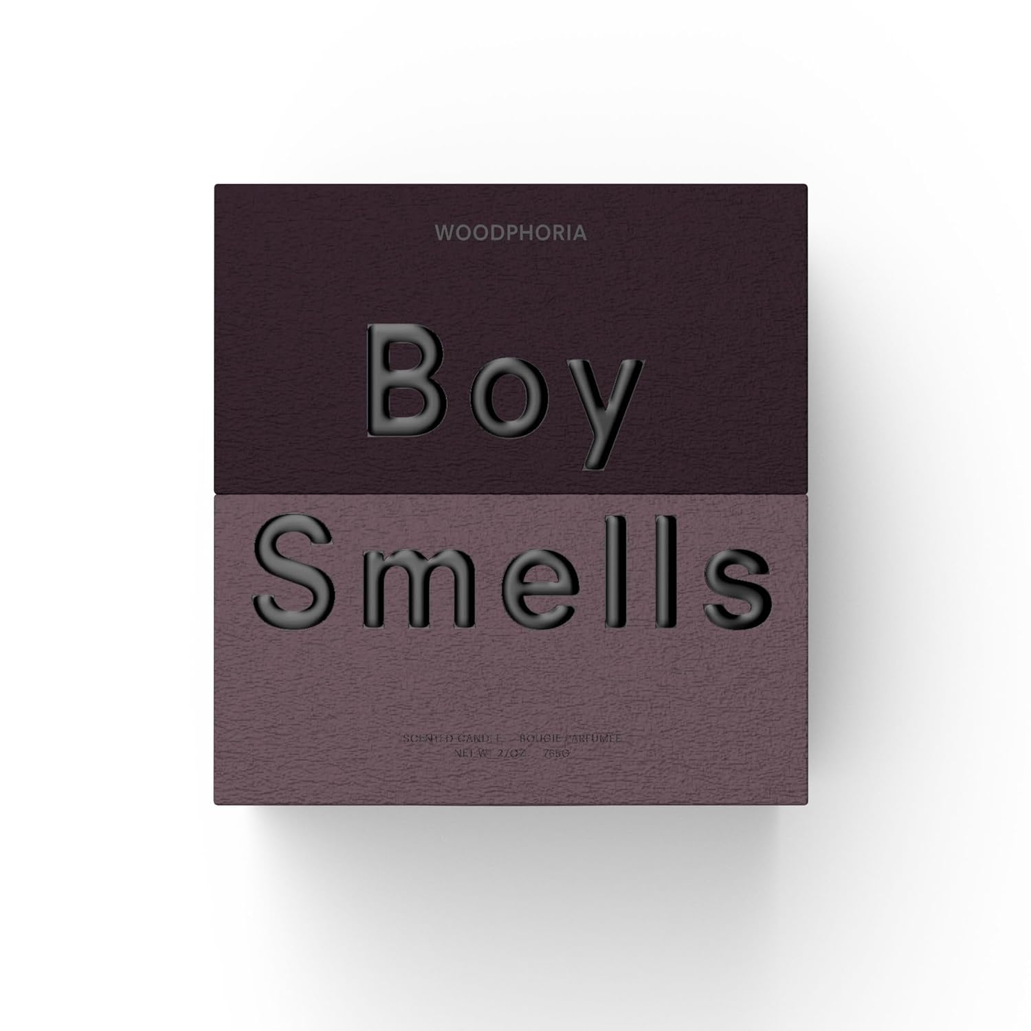 Boy Smells Woodphoria Scented Candles for Men and Women - Vegan Soy Wax Candle Blend - Aromatic Candles for Home with Fig, Sandalwood and Jasmine