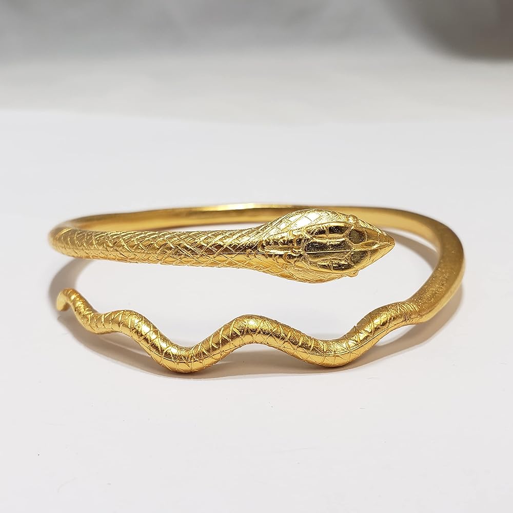 Amazon.com: MUSEUM REPRODUCTIONS Snake Cuff Bracelet - Adjustable