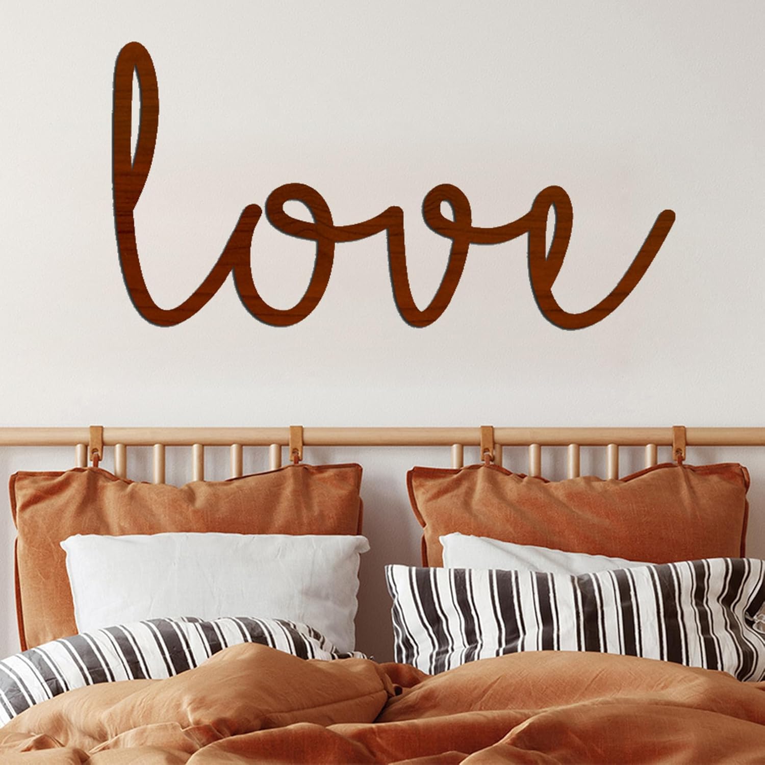 ウォールデコ木製 インテリア 北欧 おしゃれ シンプル 壁掛け 壁飾り ウォールアート オブジェ 飾り LOVEインテリア雑貨 壁面