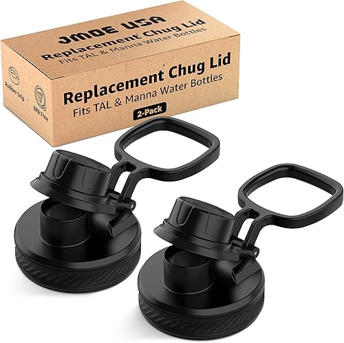 Miniatura 8 de Jmoe USA Tapa de repuesto para botellas de agua Tal Ranger Pro y Manna, se adapta a tamaños de 18, 26, 40, 64 onzas, material resistente a