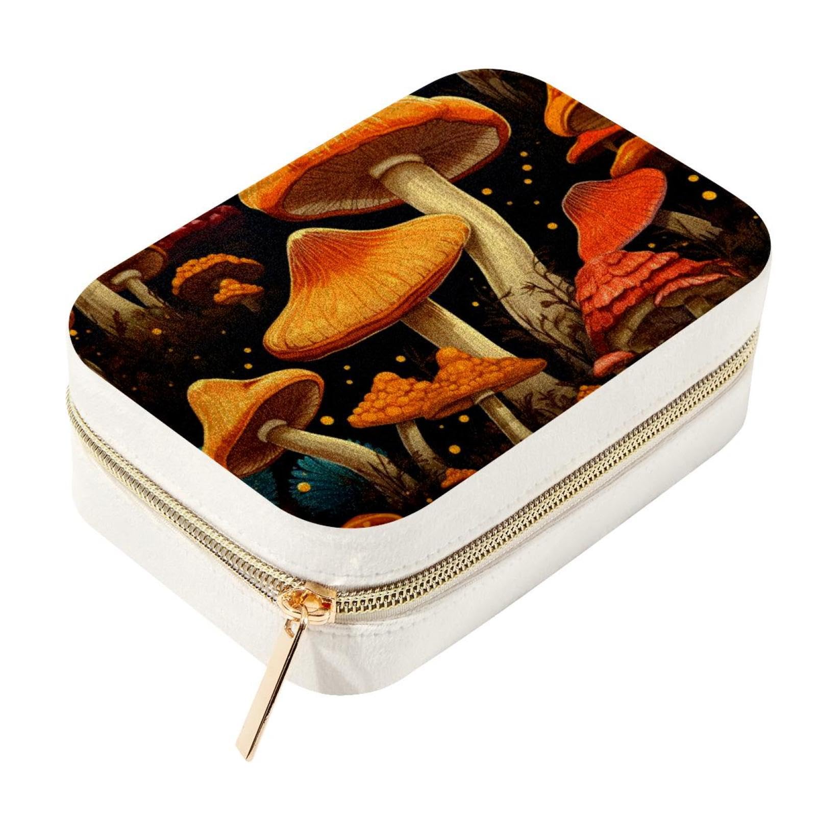Organiseur de voyage pour bijoux et coffret double couche chic pour bagues et bracelets