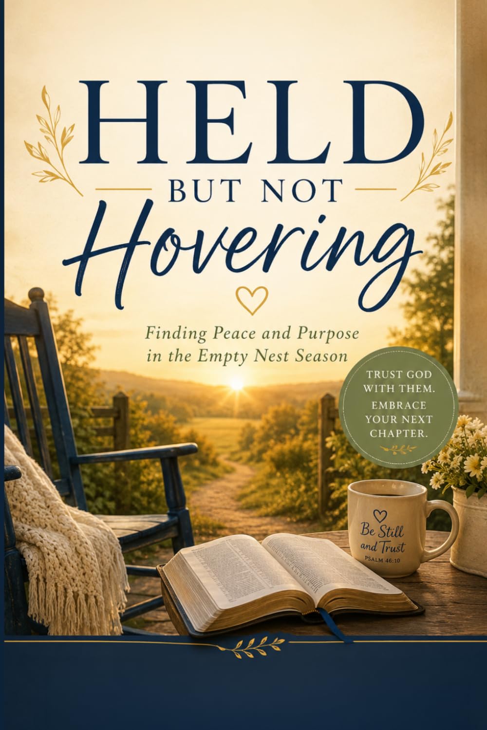 Held but Not Hovering: Finding Peace, Purpose, and Trust in the Empty Nest Season