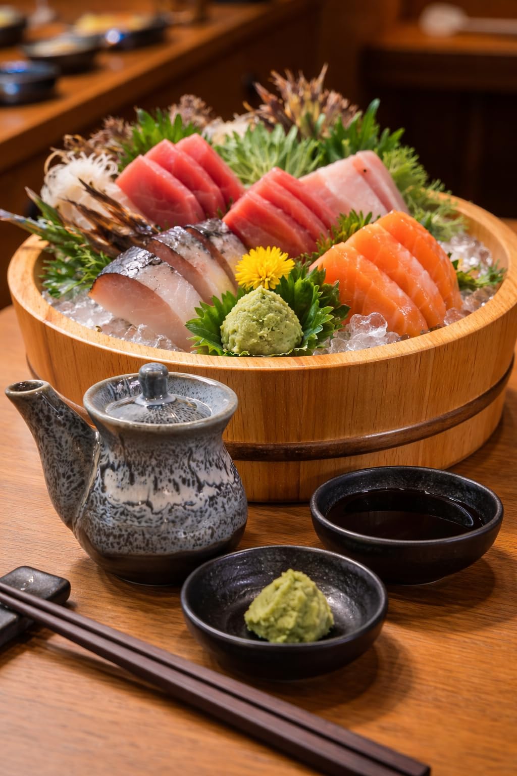 Urban Tokyo Dispensador de botellas de salsa de soja de porcelana tradicional japonesa con tapa, 266.2 ml, aceite de tierra, vinagre Ponzu, dispensador de salsa de soja Shoyu, botella de repuesto
