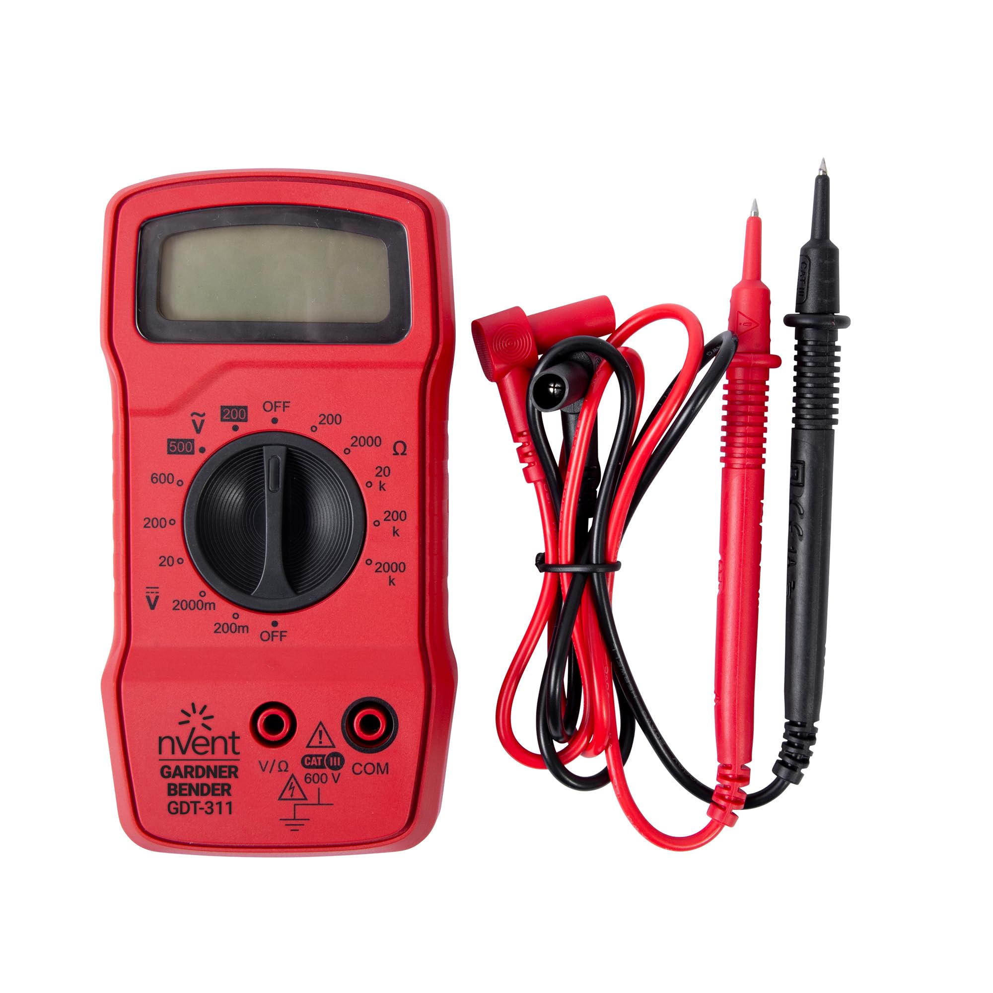 Gardner Bender Digital Multimeter - AC/DC Voltage & Resistance -1