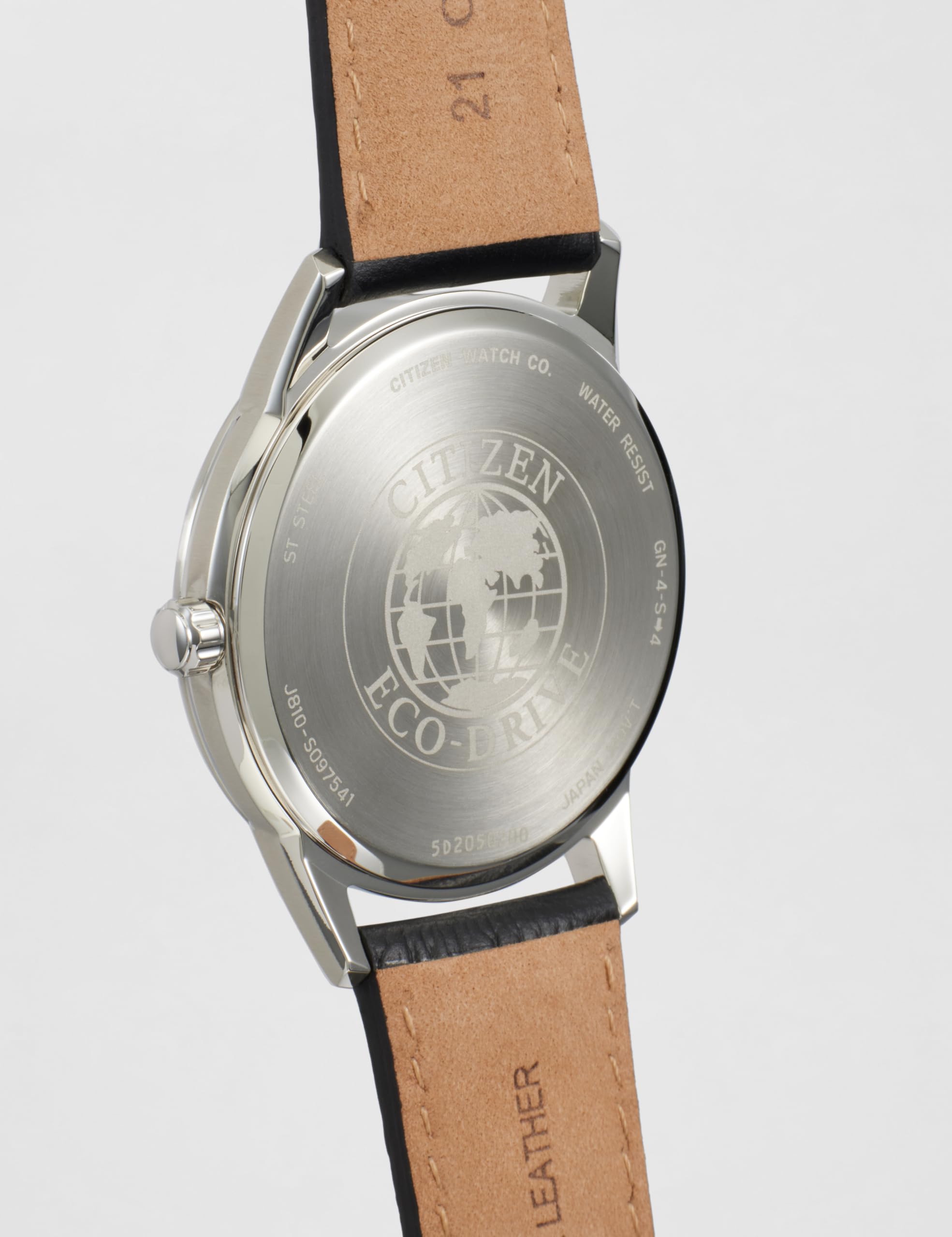 CITIZEN Herren Analog Quarz Uhr mit Leder Armband AW1231-07E | Eco-Drive Solar | Keine Batterie Nötig | Kristallglas | 4 bar Wasserdicht | 240 Tage Gangreserve | Datum | Lederband