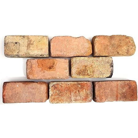 Amazon あいランドガーデン アンティークレンガ 古窯レンガ ハーモニー6個送料無料セット レンガ ブロック