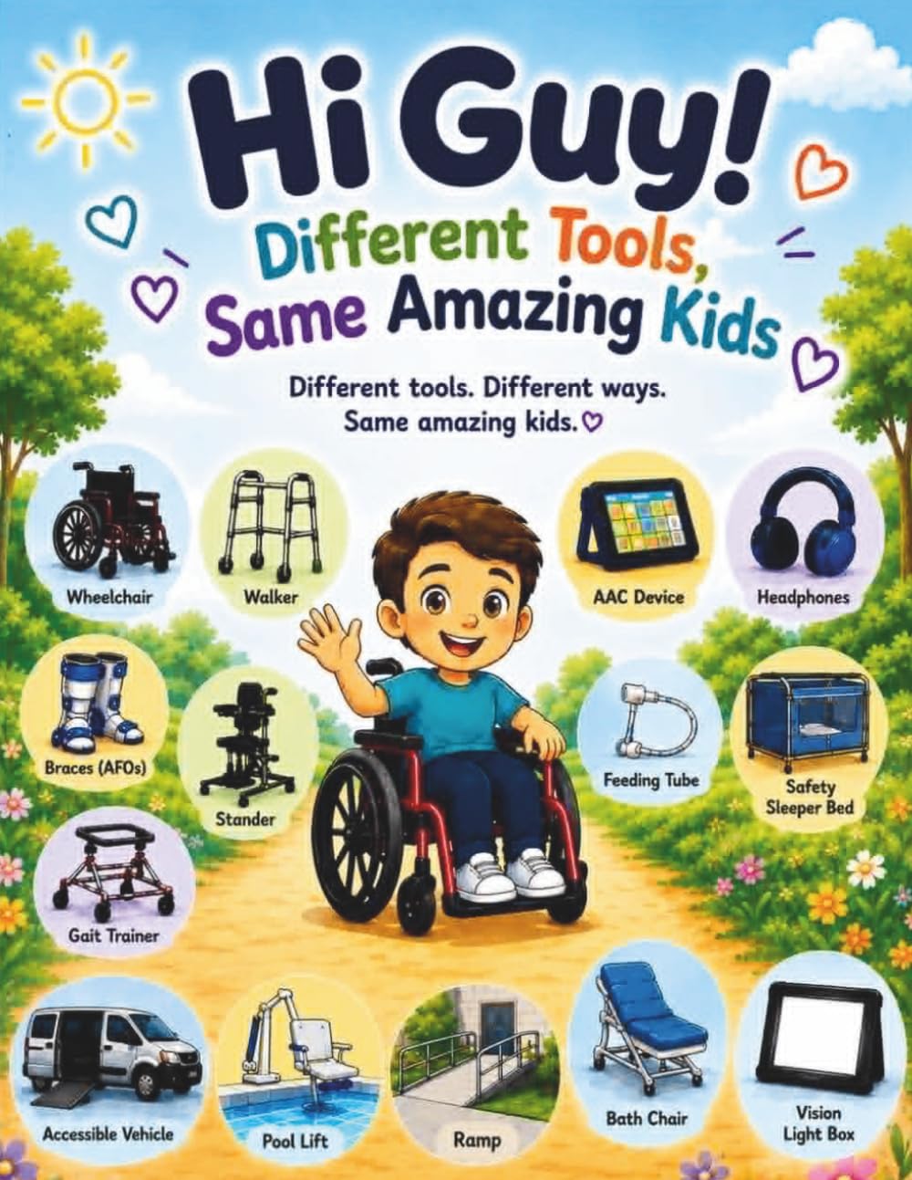 Hi Guy!: Different Tools, Same Amazing Kids