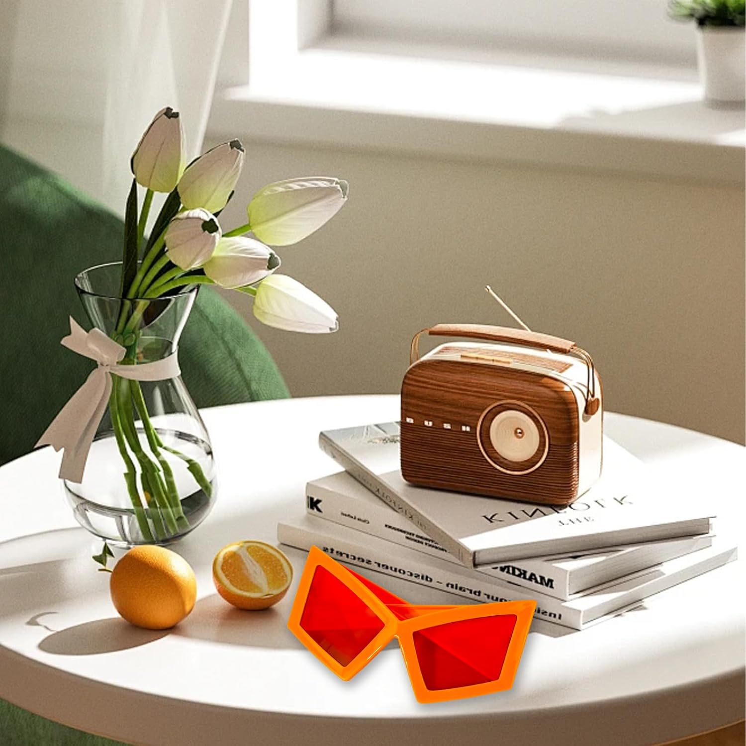 Funny Oversized Party Glasses Sunglasses Max Width 5.9", Hilarious Costume Accessories for Birthdays, Dance Parties - Image 5