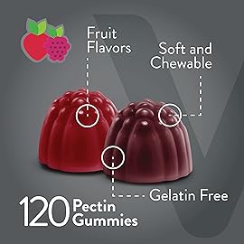 VITEEY Prebiotic Fiber Gummies for Adults, 4g - Gut Health & Digestive Soluble Fiber Supplement Gummies - Zero Sugar Added, Vegan, Gluten-Free - 120 Count