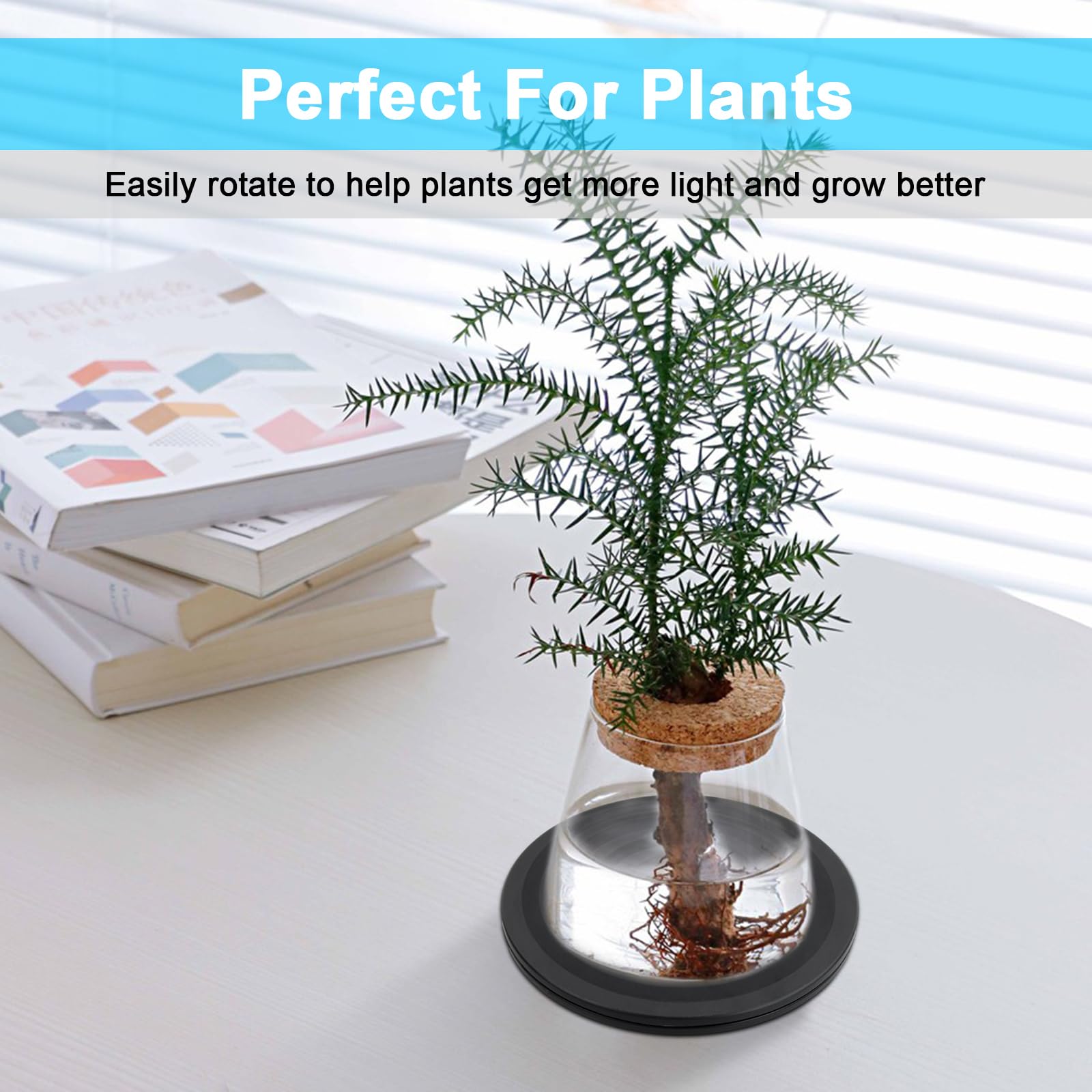 Rehausseur Écran Ordinateur Plateau Tournant,Base Giratoria Monitor,Plateau Tournant,Plateau Tournant Azy Susan,Lazy Susan Heavy Duty,Matériel Lazy Susan,Matériel Lazy Susan Plateau Tournant À 360 ° 1