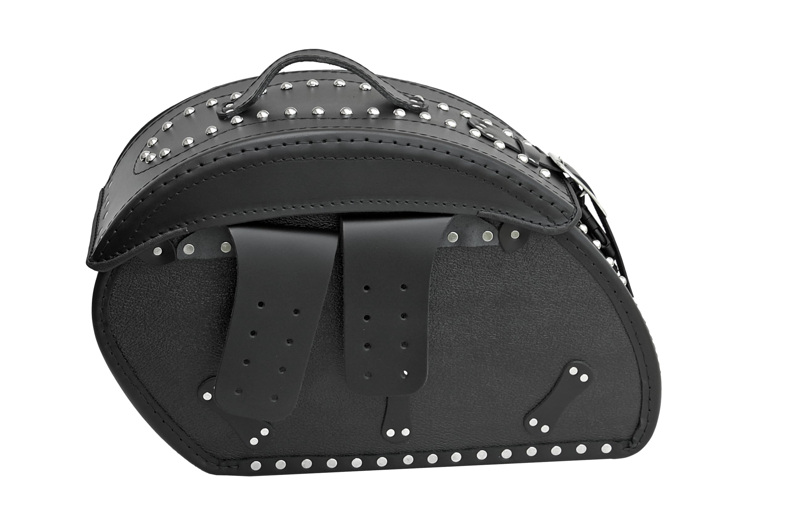 sako - S152B Black - torba podsiodłowa na motocykl - akcesoria motocyklowe - torba motocyklowa - torba na siodełko motocyklowe - chopper - zestaw na lewą i prawą stronę