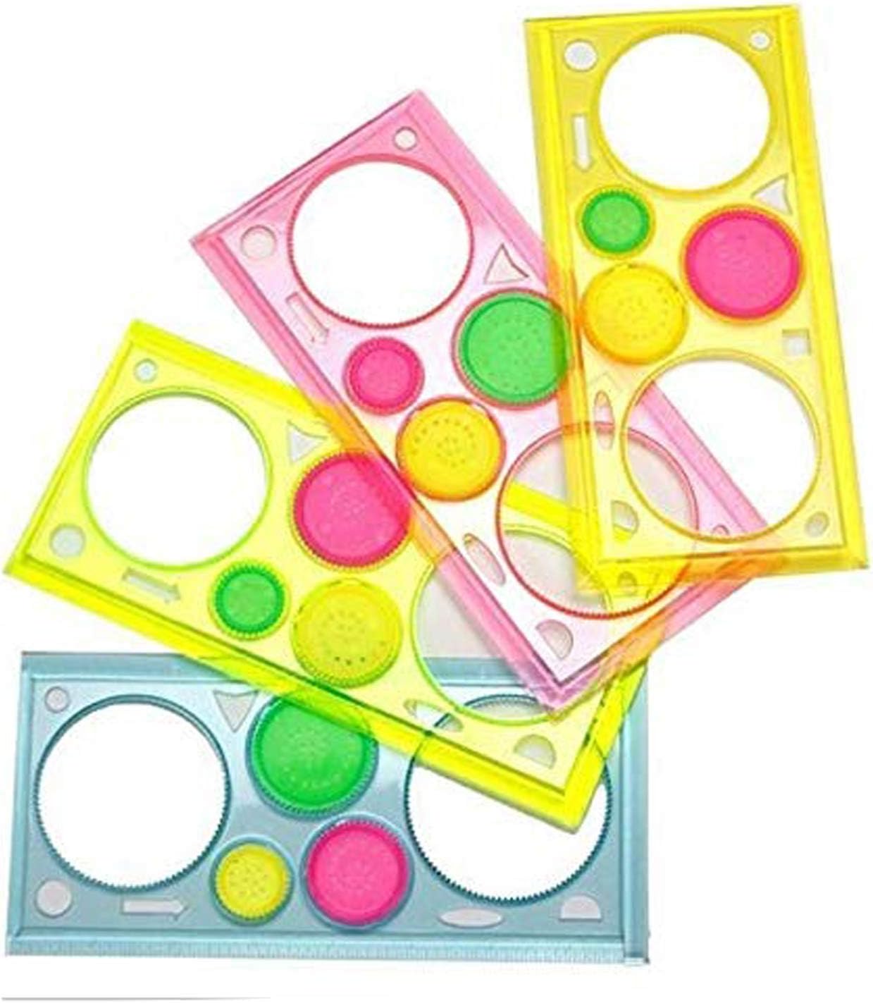 Arishto Spirograph Geometric Ruler Drafting Tools Stationery for ...