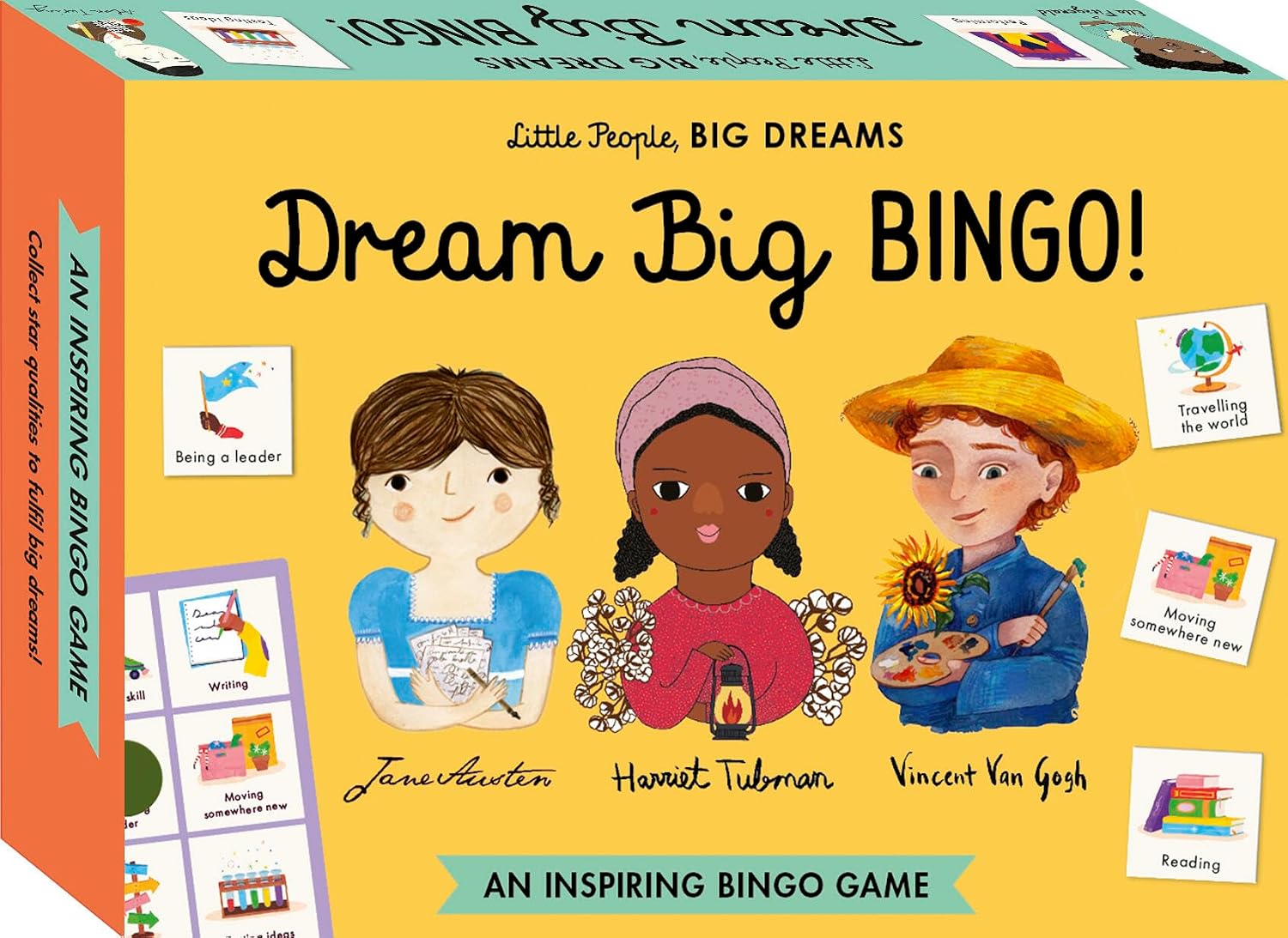 Kaddo Little People, Big Dreams: Dream Big Bingo!: an Inspiring Bingo Game