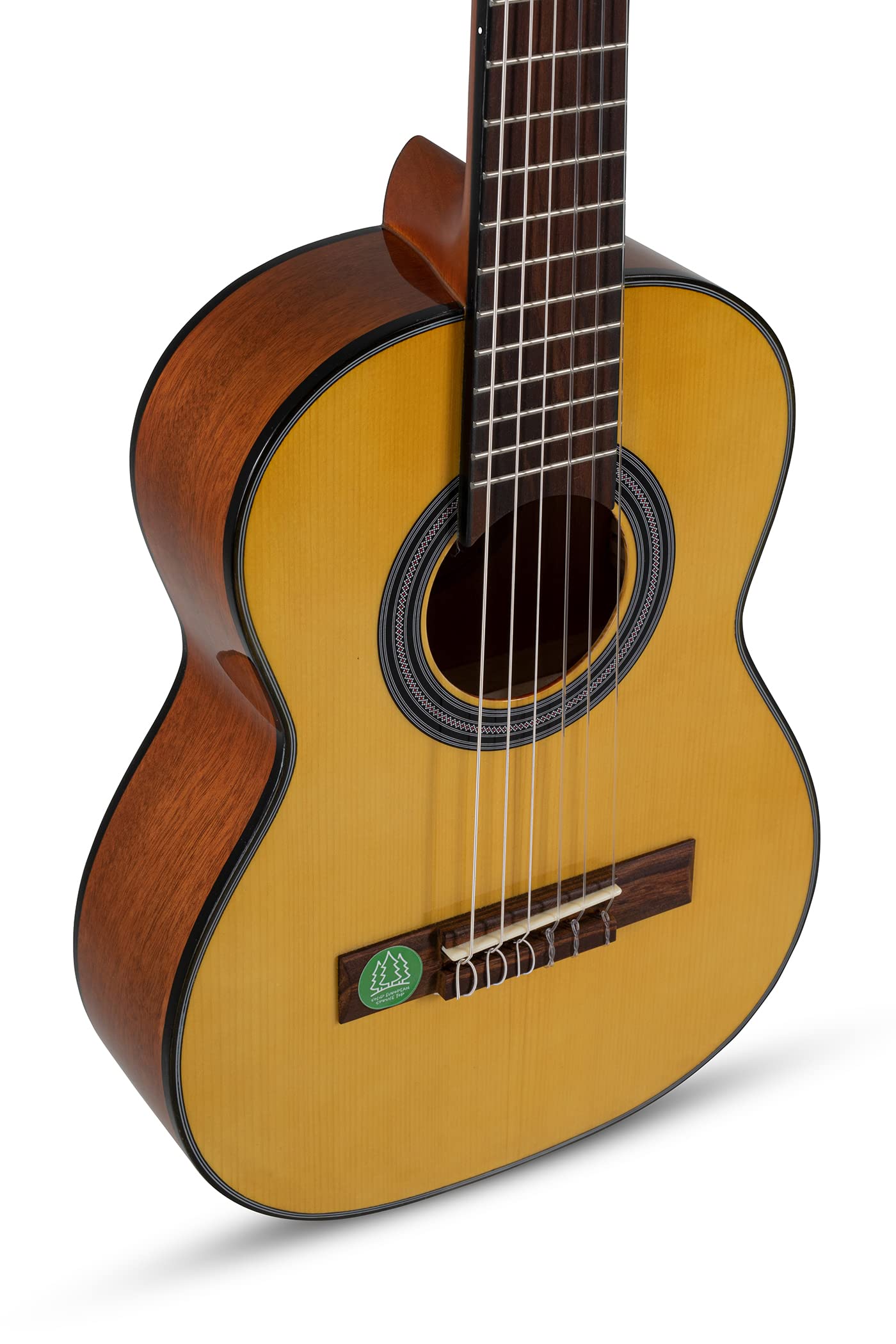 GEWA Klassikgitarre Student Fichte Solid Top 1/4 Natur