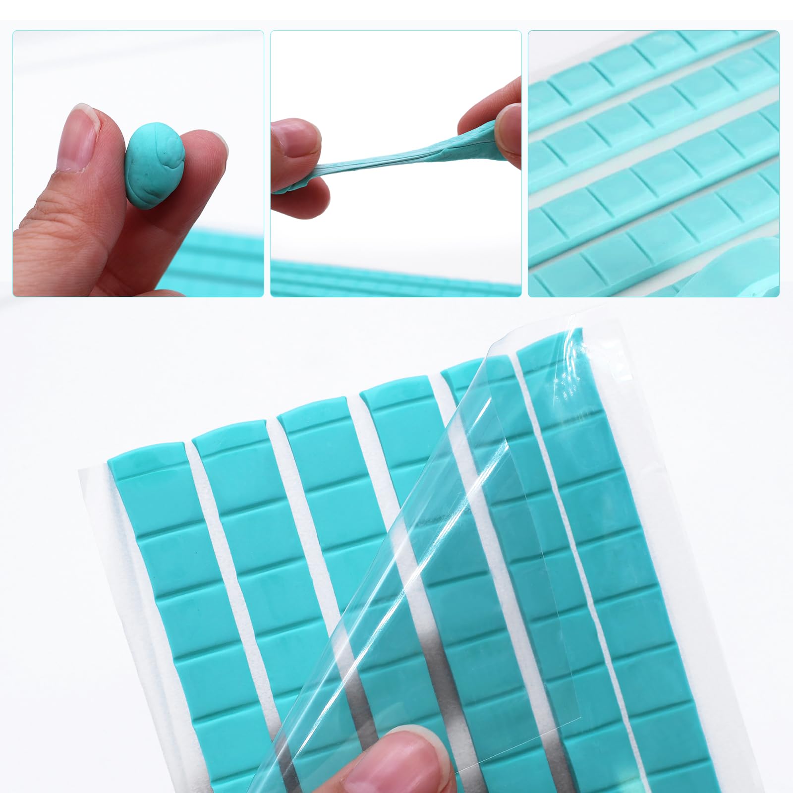 384 Punti Adesivi 3D Riutilizzabili - Per Appendere Poster, Foto E Decorazioni Senza Rovinare Le Pareti - Foto 11