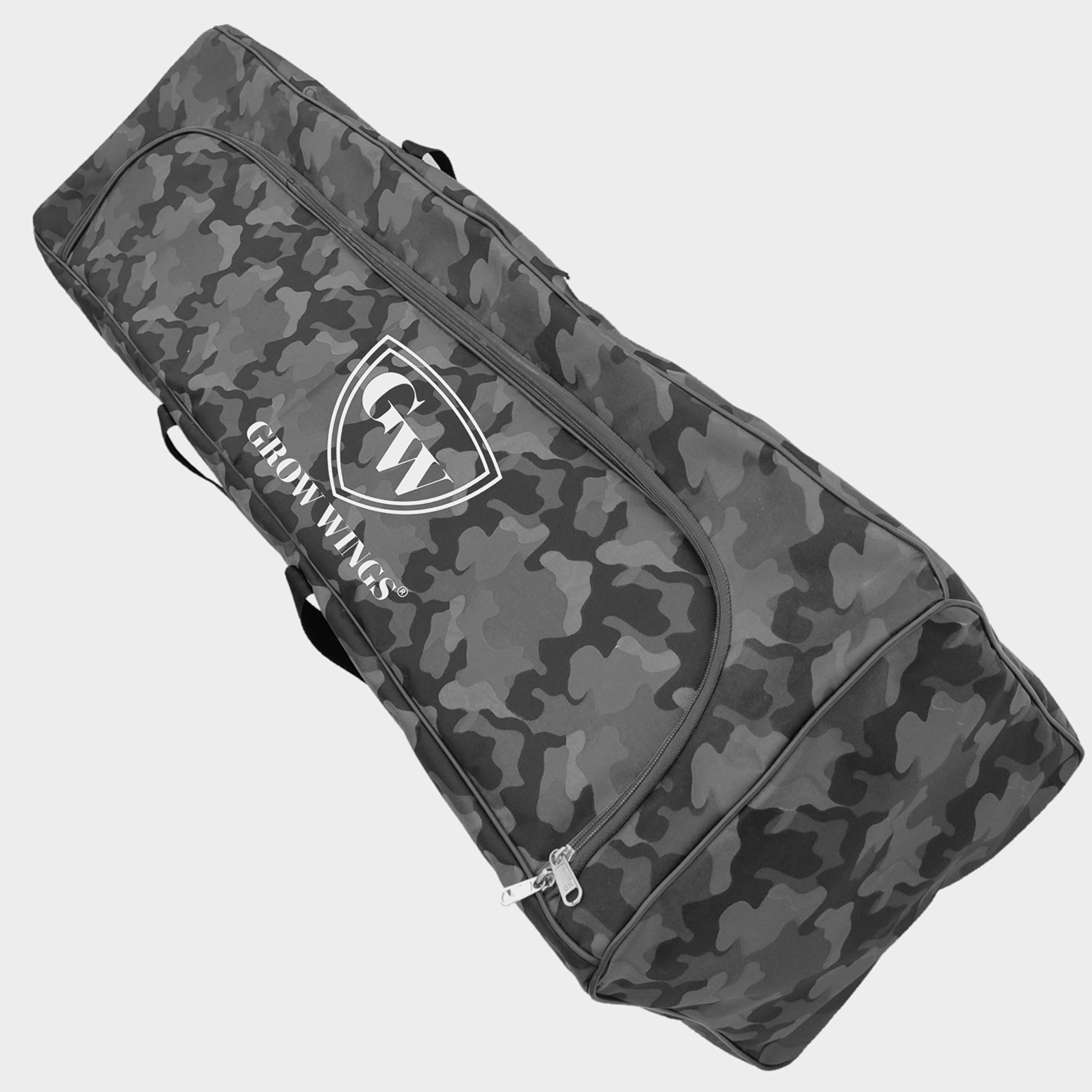 Grow wings Branded New Model Olive Green Cricket Kit Bag with Heavy Padded Attractive Design Kit Bag (B0CM3M6GW7) Amazon Price History, Amazon Price Tracker