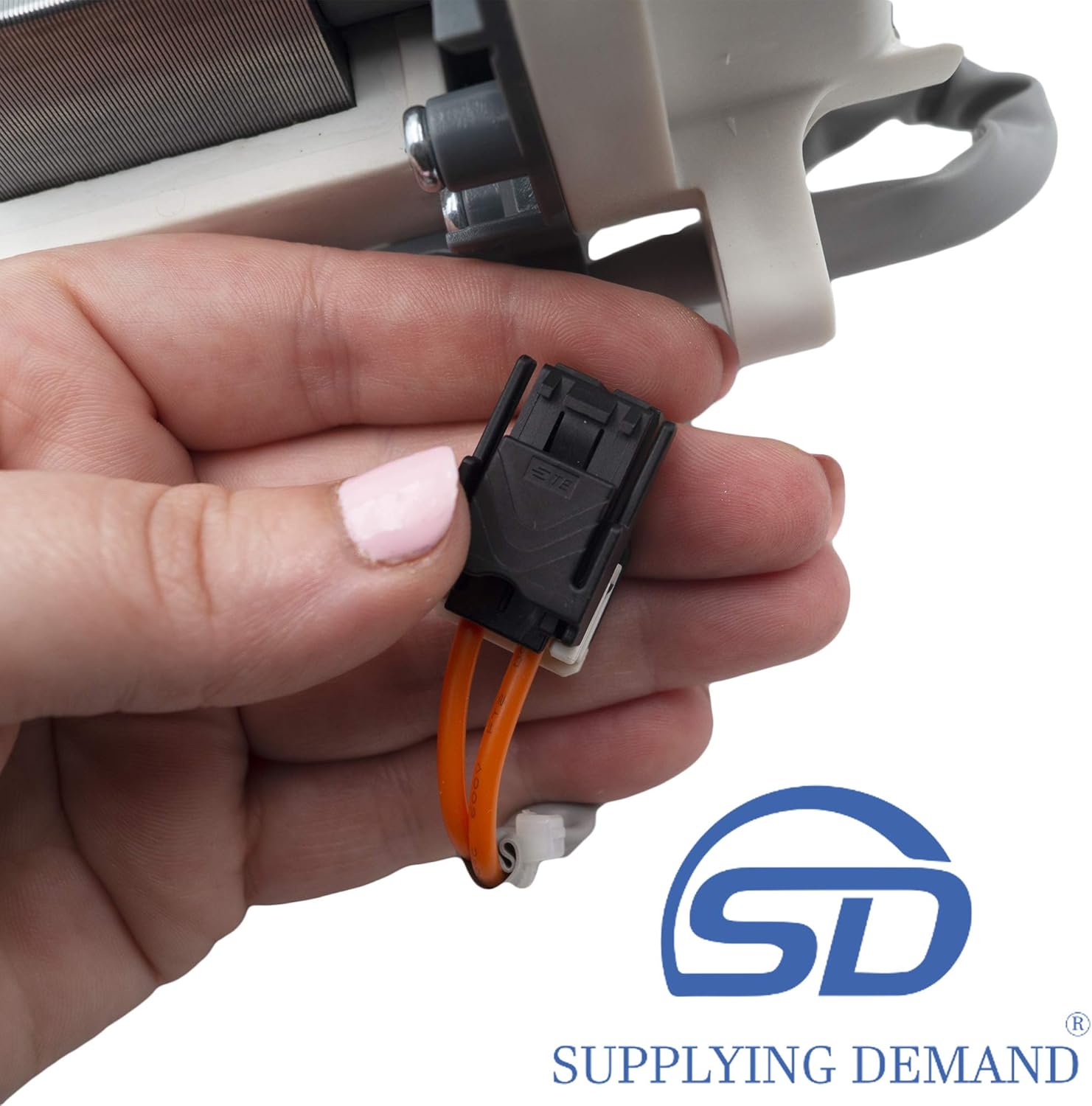 Supplying Demand WH23X24178 B40-3A01 WH23X28418 WH23X27574 Front Load Clothes Washer Drain Pump Assembly Replacement