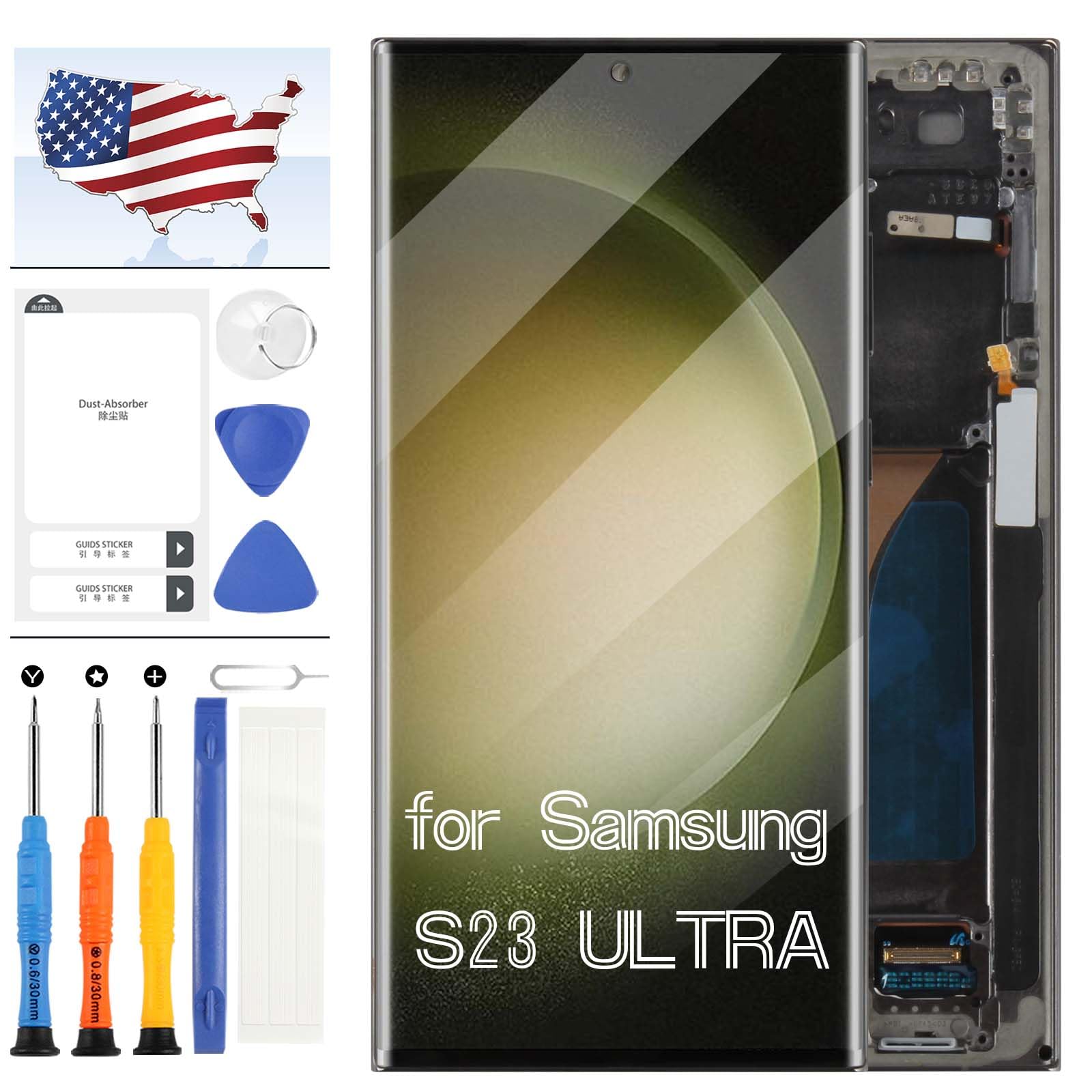 Amazon.com: Original for Samsung Galaxy S23 Ultra Screen