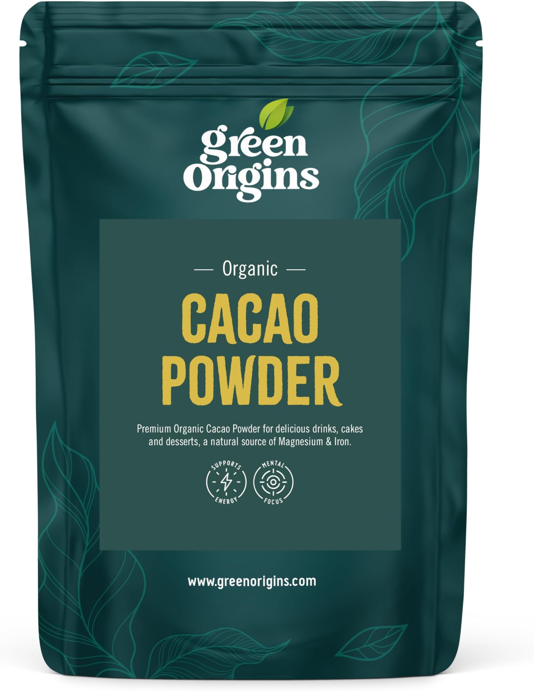 Green Origins Organic Cacao Powder 250g