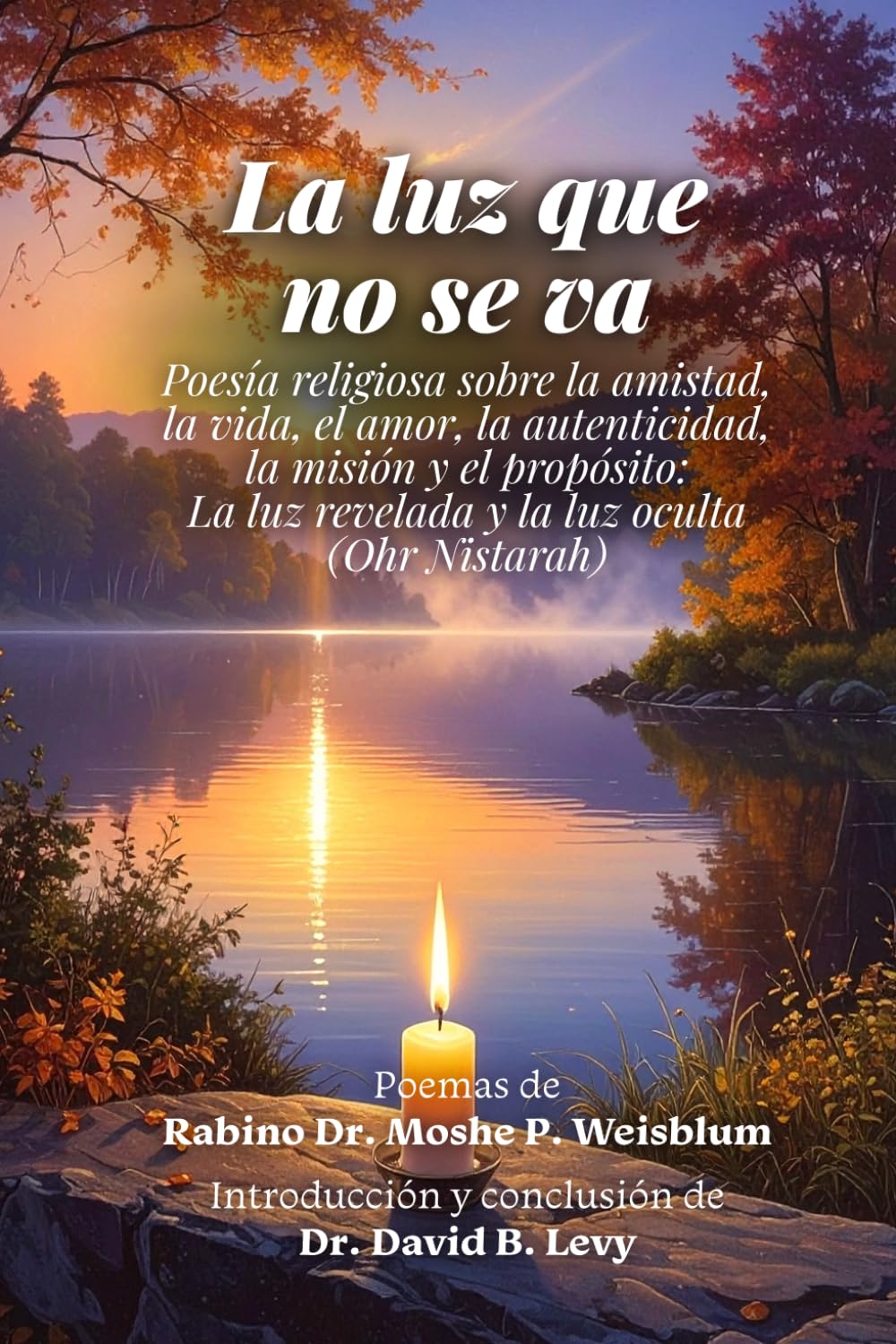 La luz que no se va: Poesía religiosa sobre la amistad, la vida, el amor, la autenticidad, la misión y el propósito: La luz revelada y la luz oculta (Ohr Nistarah)