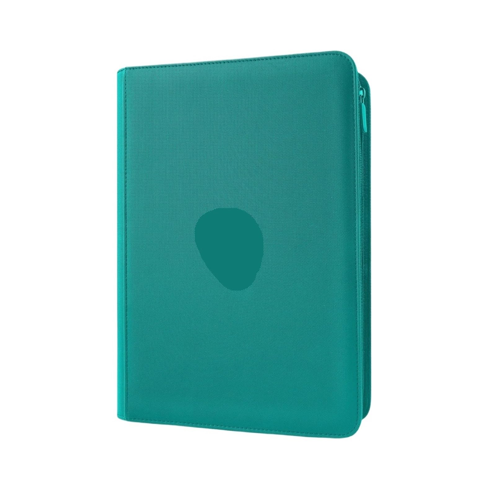 Pocket Trading Card Binder, PU Cover Zipper Collection Album For Game Cards for Football Sports Card(Color5)