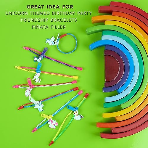 Miniatura 5 de UpBrands 15 pulseras con cremallera en huevos de Pascua  Huevos de Pascua rellenos vibrantes con juguetes en el interior para niños y niñas