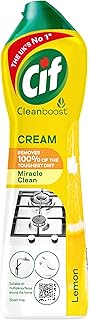 Lemon Cream Cleaner multipurpose surface cleaner with 100% natural cleaning particles removes 100% of the toughest dirt 500 ml