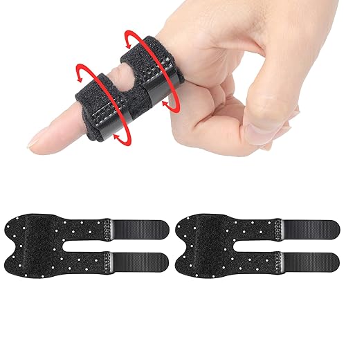 Miniatura 13 de Férulas de Pulgar en Gatillo, Férula de Dedo para Dedo Roto/Enderezado/Artritis, Soporte de Pulgar Transpirable para