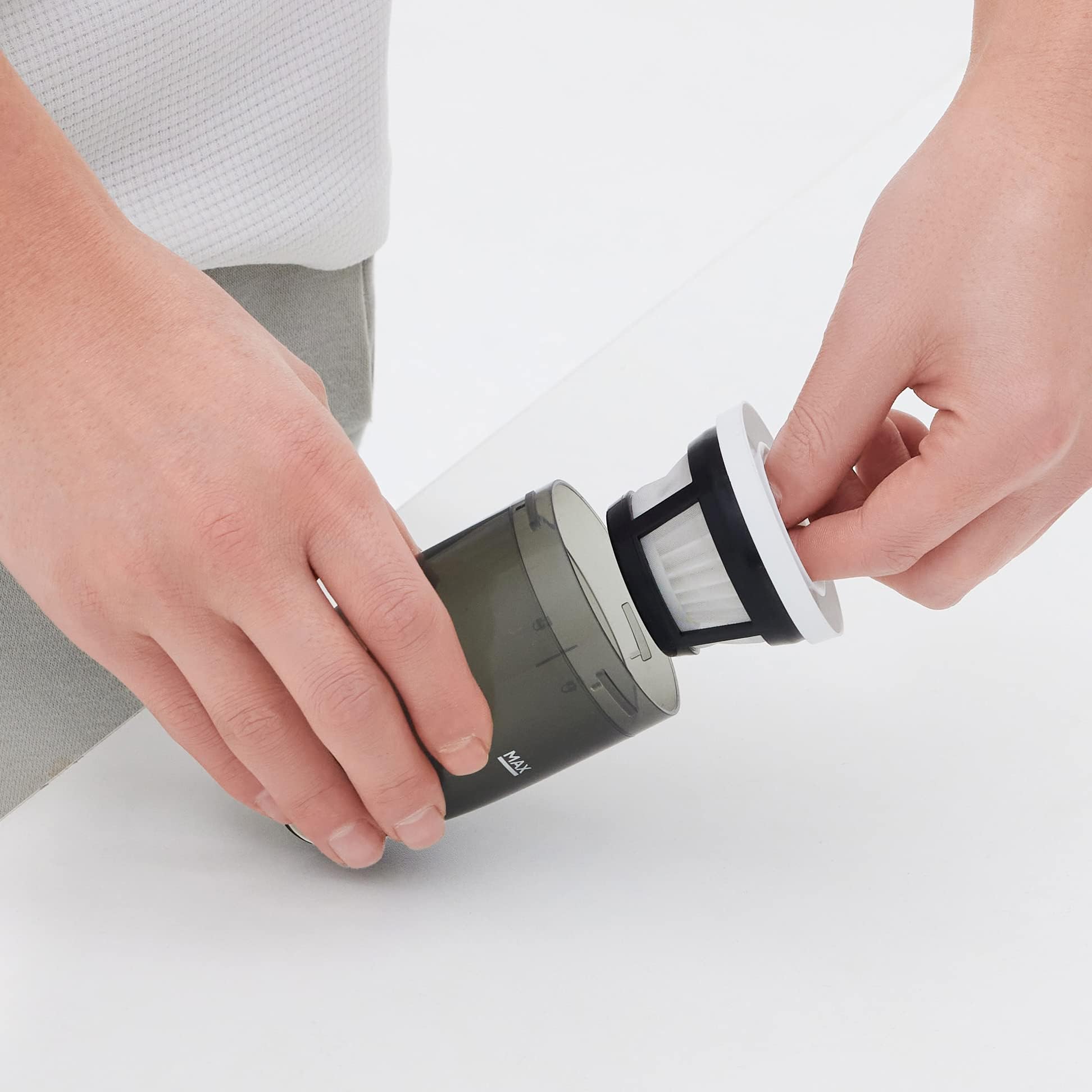 Filtri HEPA Lavabili Per Aspirapolvere Portatile - Confezione Da 4 Pezzi Per DEVOAC N300 E Haier T19B - Foto 9