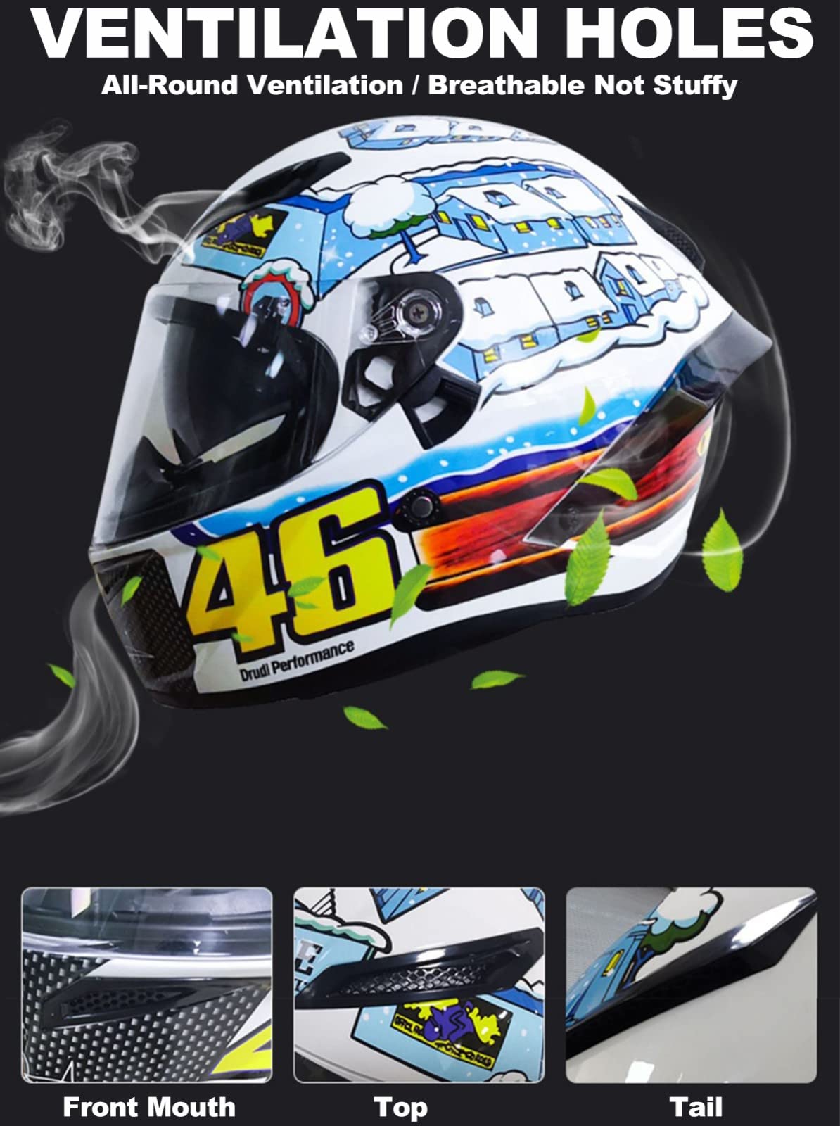 Kask młodzieżowy z odchylaną, modułową membraną, zatwierdzony przez DOT, kask crossowy pokrowcem na motorower ATV Cruiser F, XXL(A,M(5758 cm))