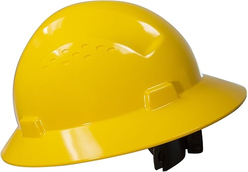 Miniatura 8 de PPE by JORESTECH - Casco de ala completa HDPE con suspensión de trinquete ajustable para el trabajo, el hogar y protección general para la cabeza,