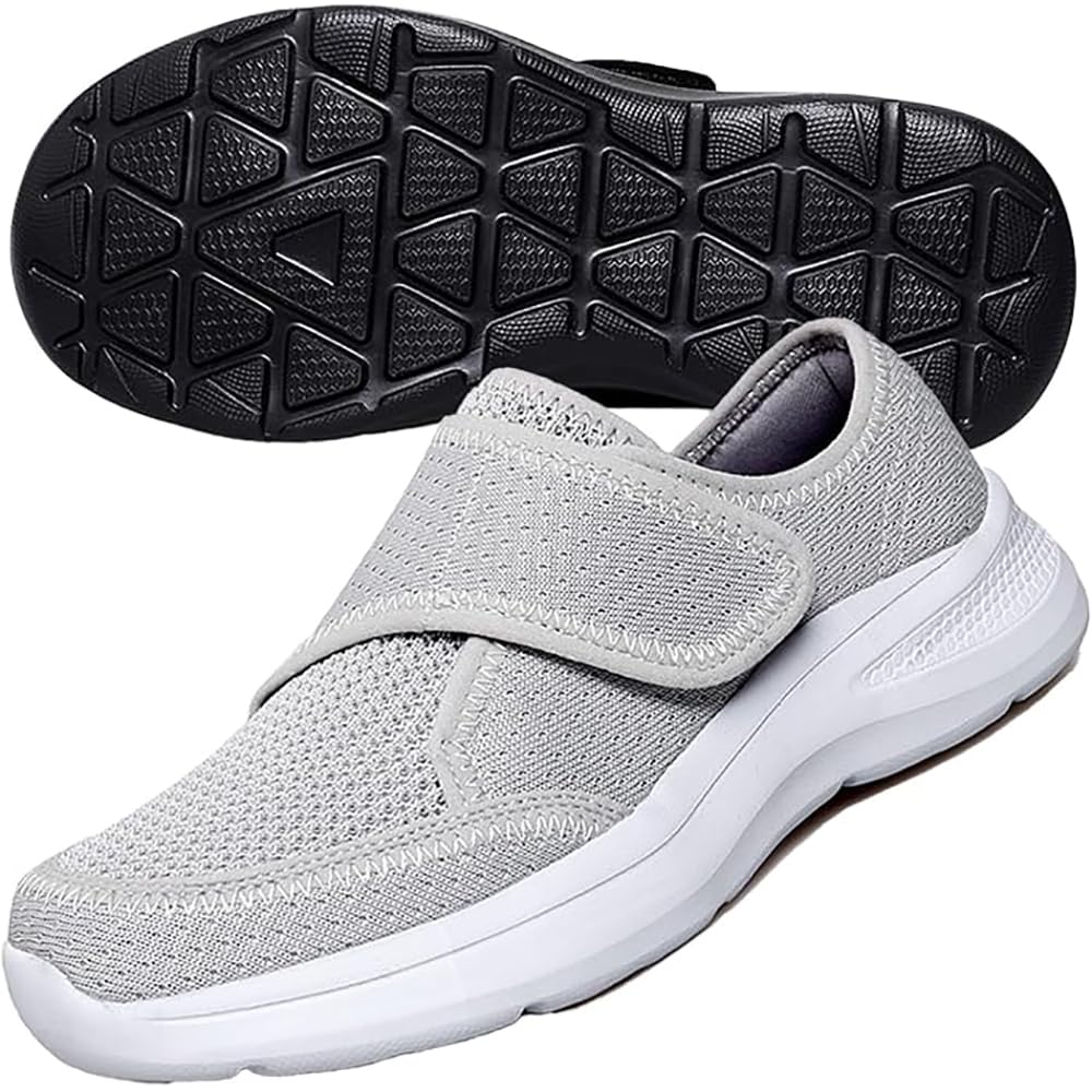 Buty dla cukrzyków, letnie buty zdrowotne, damskie buty do chodzenia, bardzo szerokie, ortopedyczne, buty rekreacyjne, buty do biegania, dla seniorów, opuchnięte stopy