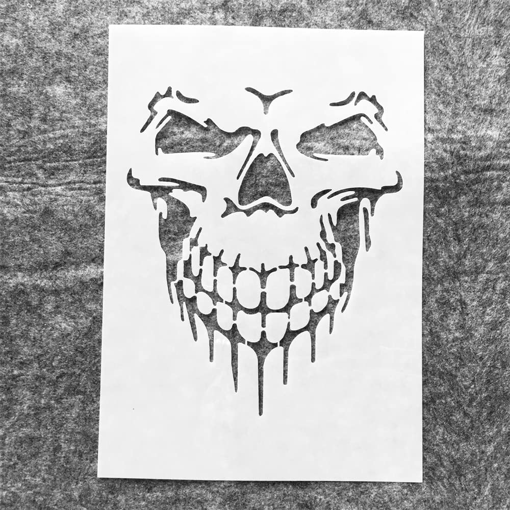 Amazon.com : Reusable Stencils for Painting on Wood,A4 29cm Evil Skull Ghost Drawing Art Template for Scrapbooking Reusable Stencils Wall Décor : Arts, Crafts & Sewing amazon-com-reusable-stencils-for-painting-on-wood-a4-29cm-evil-skull-ghost-drawing-art-template-for-scrapbooking-reusable-stencils-wall-d-cor-arts-crafts-sewing