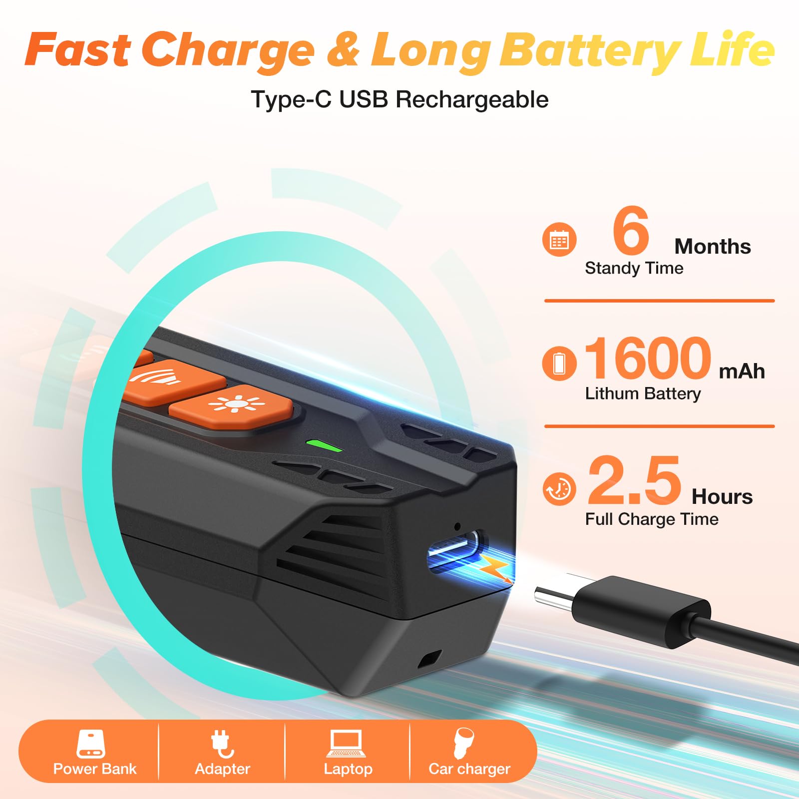 Dispositif anti-aboiement pour chiens – Dissuasion à ultrasons avec 4 modes humains portée de 7,9 m pour la plupart des chiens, rechargeable et sûr pour l'entraînement et le comportement pour