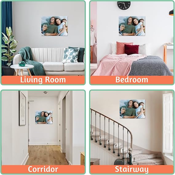 Custom Puzzles from Photos Personalised Name Puzzle 120/200/300/500/1000 Pieces, Customized Picture Puzzle Personalised Wooden Puzzles Gifts for Couple, Family, Friends, Pet Lover