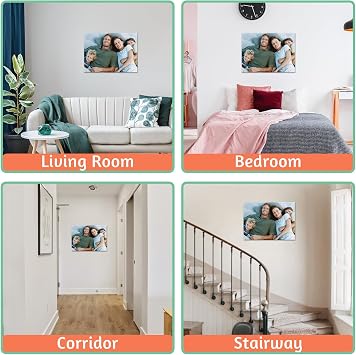 Custom Puzzles from Photos Personalised Name Puzzle 120/200/300/500/1000 Pieces, Customized Picture Puzzle Personalised Wooden Puzzles Gifts for Couple, Family, Friends, Pet Lover