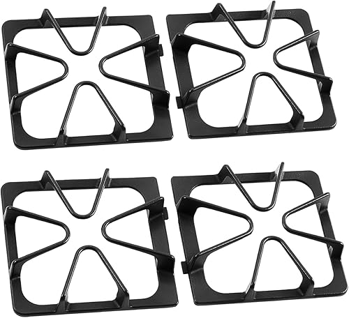 Rejillas de repuesto W10447925 mejoradas para estufas de gas Kenmore, rejilla de quemador, Whirlpool Maytag, parte superior de estufa, Amana Inglis
