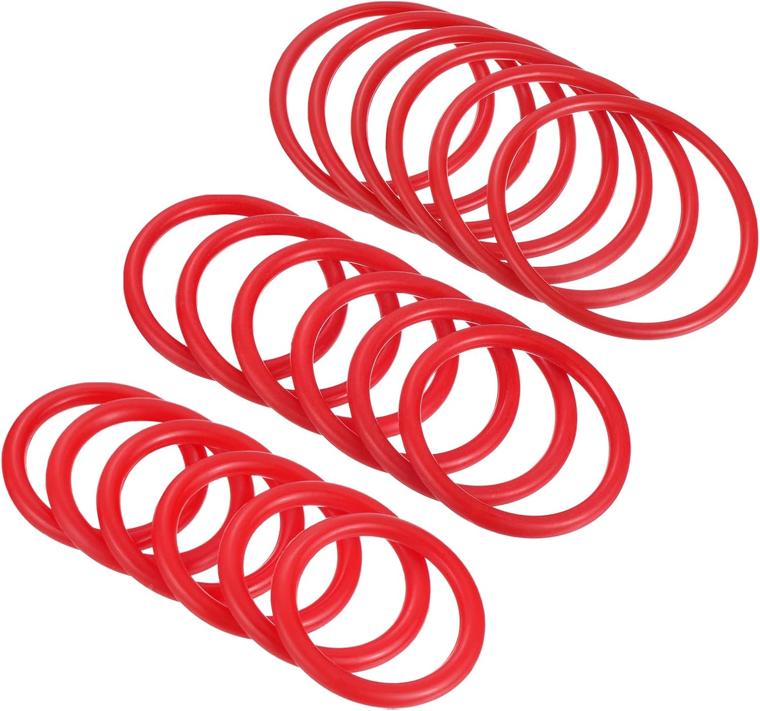 PATIKIL Carnival Ring-Toss Rings Kit Set Plastic Hoop for Outdoor Party Favor Game Booth