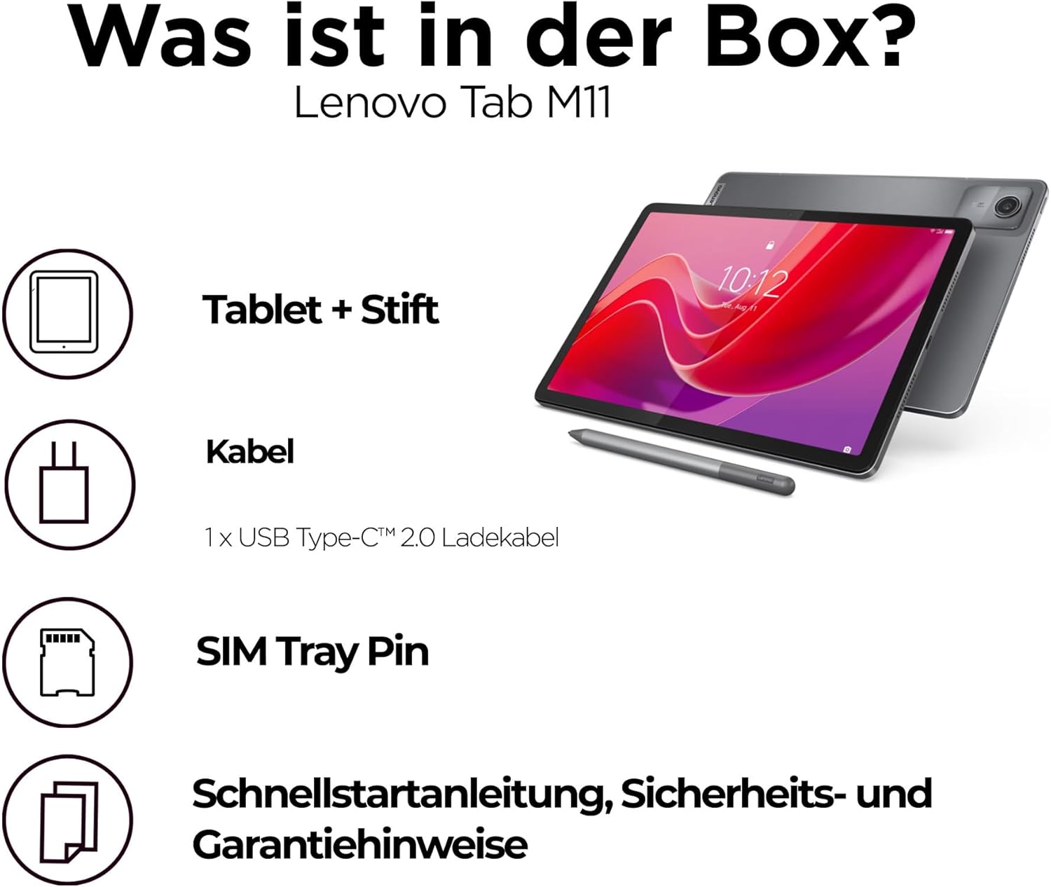 Lenovo Tab M11 Tablet 11 Inch WUXGA Touch Display Jordan | Ubuy