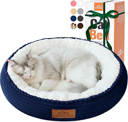 Cama para gatos, camas para perros de 20 pulgadas para perros pequeños, camas calmantes para gatos y perros para mascotas de interior, camas para Cama para gatos, camas para perros de 20 pulgadas para perros pequeños, camas calmantes para gatos y perros para mascotas de interior, camas para