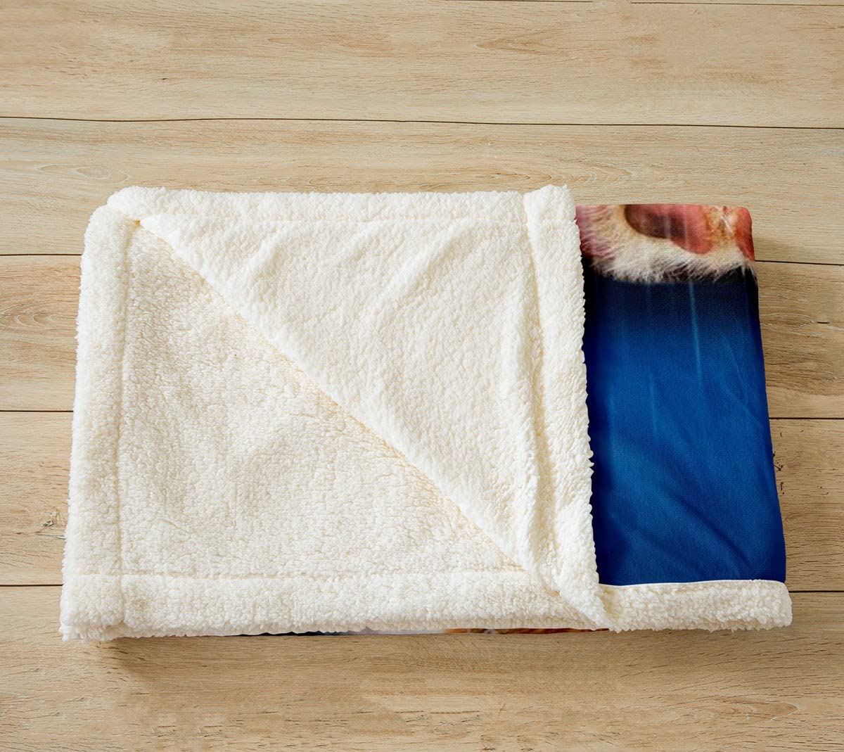 Manta de forro polar para perro, para cama, sofá, manta de felpa para perro, manta de sherpa 3D, patrón de perro, manta cálida y difusa, tamaño King, 87 x 94 pulgadas