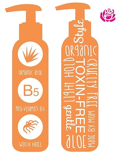 Miniatura 7 de Gel para el cabello para niños agarre ligero sin químicos fabricado con aloe vera orgánico y vitaminas seguro para bebés niños pequeños hombres y