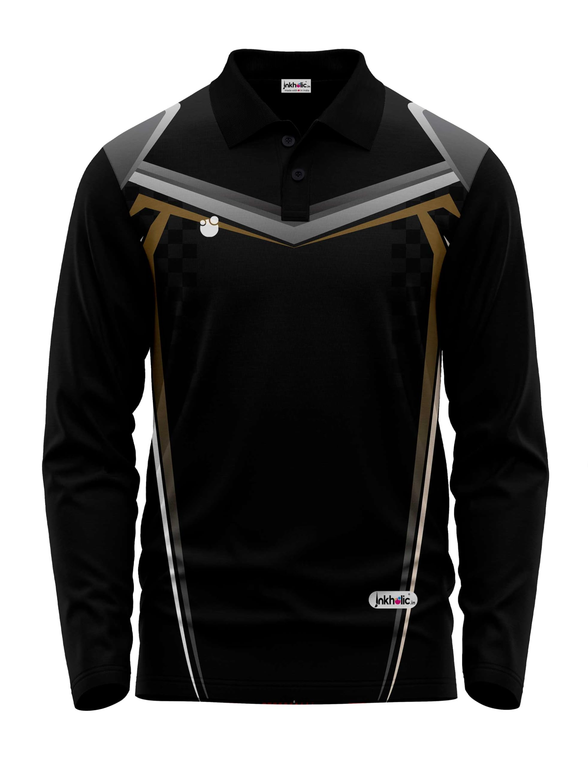 inkholic Men Collar Neck Full Sleeves Regular Fit Jersey IN4200F-picture-47