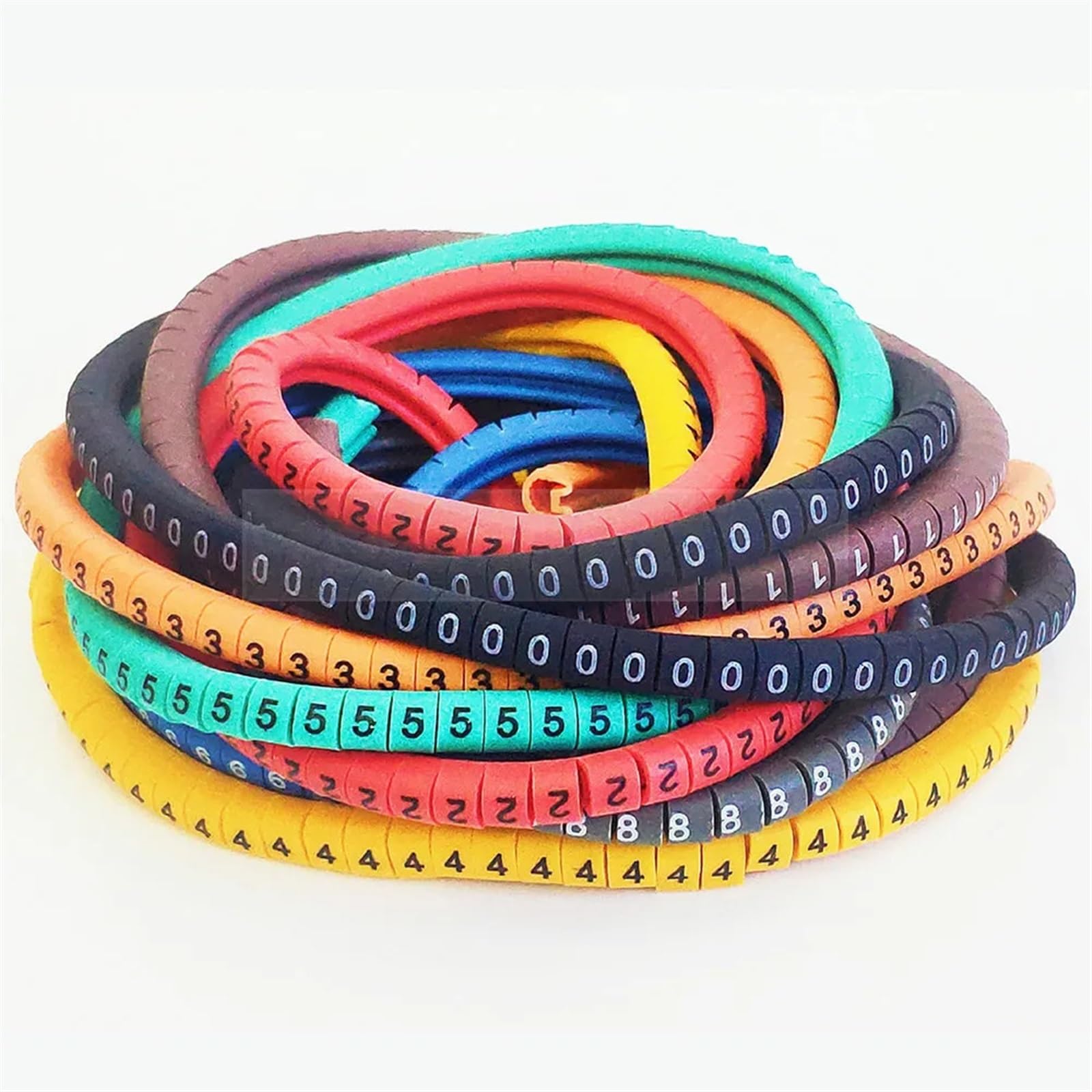 Enmrfvkz Ec-0-1000Pcs-Mix Pvc Cable Markers