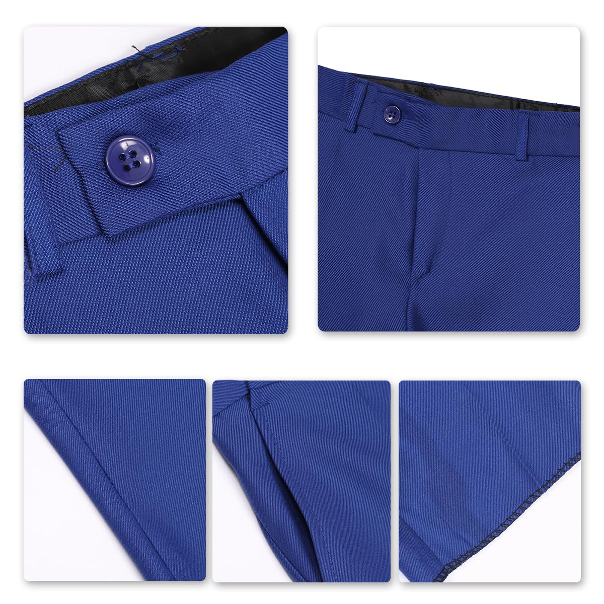 Sliktaa Abbigliamento Bambini e Ragazzi Abiti e Giacche 3 Pezzi Tute Scialle Bavero 6 Colori
