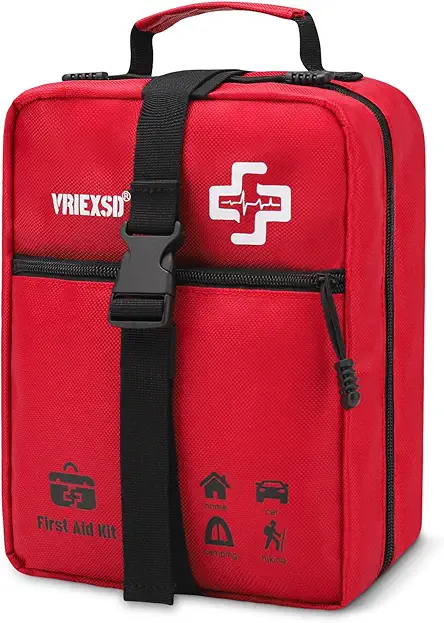 400 Piece Large First Aid Kit Premium Emergency...