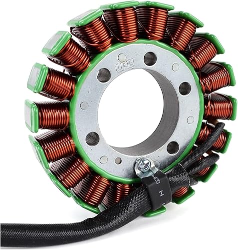 Miniatura 5 de Bobina de estator compatible con Kawasaki KLZ1000 Versys 1000 2012-2014 ZR900 Z900 ZR 900 Z 900 ABS 2017-2020 21003-0174 Generador Bobina Magneto