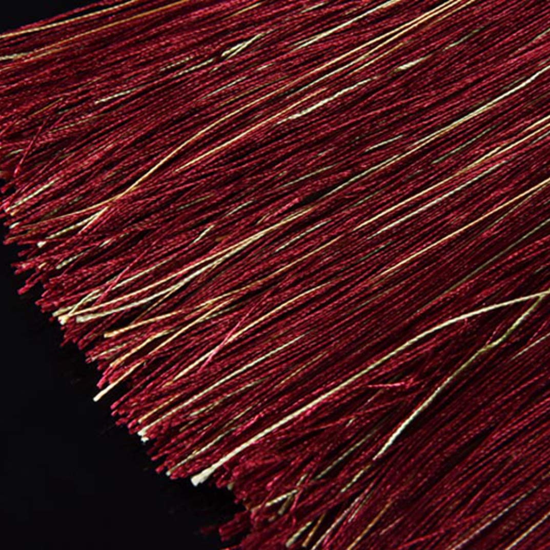 Embrasses de Rideaux， Attaches de Rideaux pour Rideaux， embrasses de Rideaux tressées rétro à Pompons pour Salon， Bureau， fenêtre， Corde de retenue， Traitement，Purple-OneSize