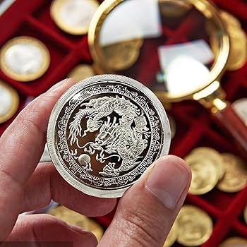 Amazon.co.jp: ドラゴンラッキー金貨 記念金龍貨 旧正月記念